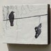 Are Those MY Sneakers - Original Encaustic Painting