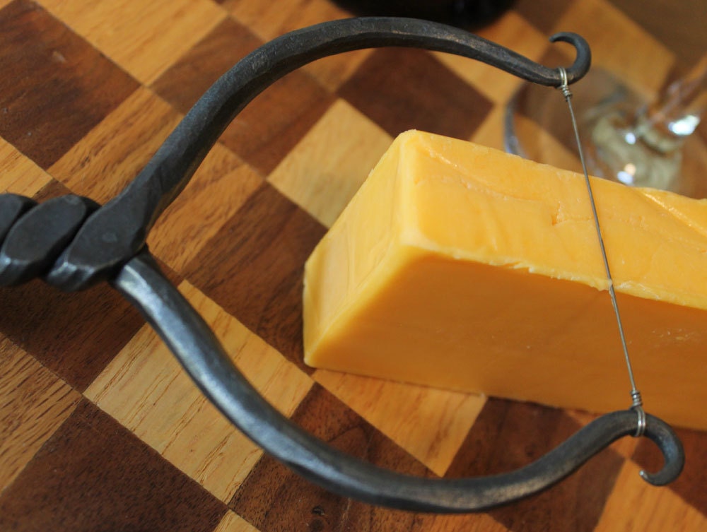 Cheese knife hand by Blacksmith Wire cheese slicer