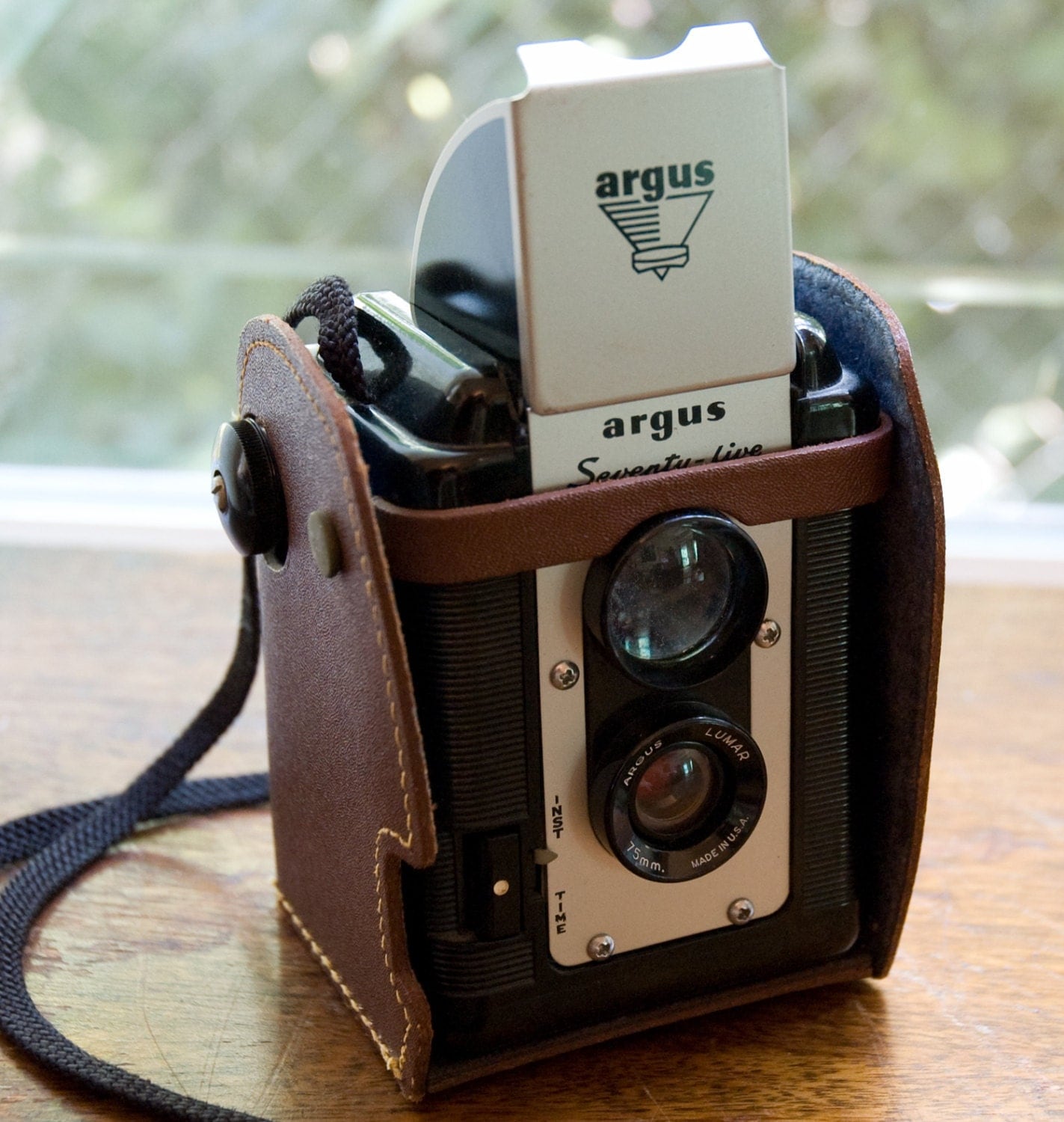 Vintage Camera with Film Argus Seventyfive Box Camera