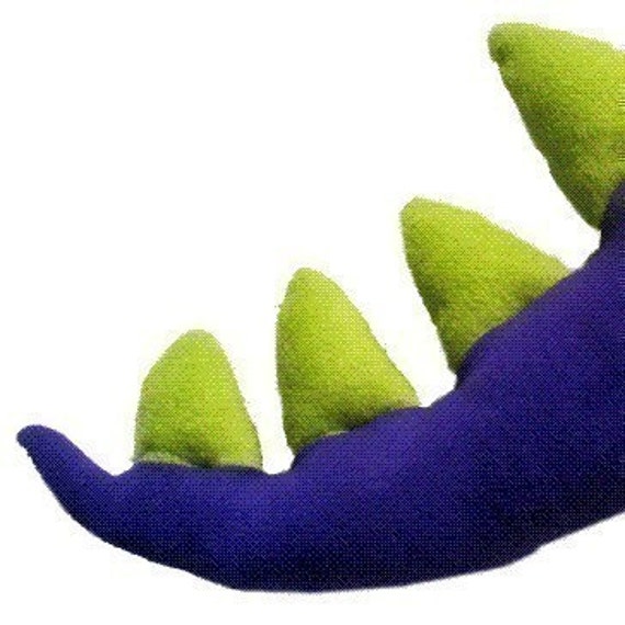 blue dinosaur tail