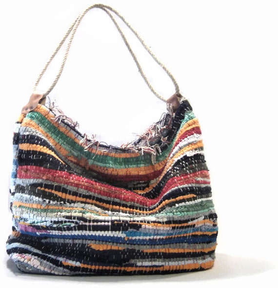 Boho chic shoulder kilim bag large boho bags by maslinda on Etsy