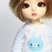 B122 - Lati yellow / pukifee Outfits (Blue rabbit)
