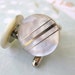 Vintage Cufflinks Mother of Pearl Sterling Silver Inlay Silver Plate Cuff Links