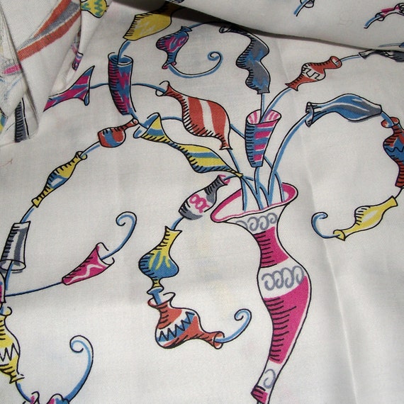 Vintage Fabric. Emilio Pucci. Rare Fabric. Famous by WooWooTwo