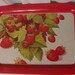 Tin Tray with Strawberries