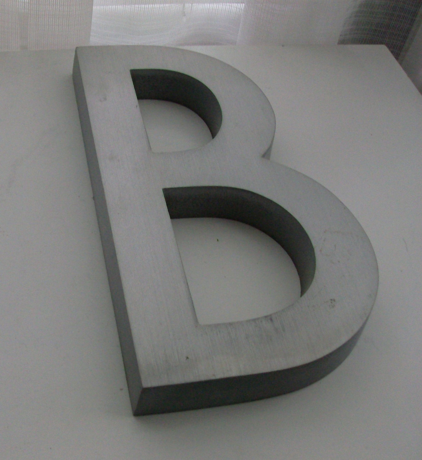 B Architecural Salvage Sign Letter Code B By Fromlosttofound