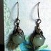 NEW JADE, Flower bud EARRINGS