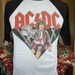 Awesome vtg AC DC Concert T Shirt We Salute You baseball jersey