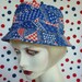 vtg 60s / 70s Patchwork Bucket Hat unisex