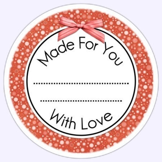 Custom Kitchen or Canning Labels Made For You Stickers
