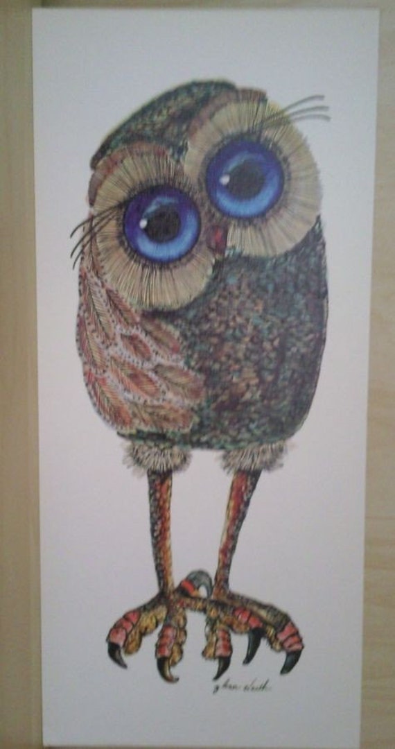 Glenn Heath Owl Print