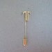 vintage - Initial T Pin - Monogram T Pin - Tie Pin - Stick Pin