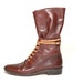 VTG 80's Italian Leather AVANT GARDE Lace Up Buckle Riding Boots 8.5