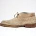 VTG 90's Chanel Logo Lace Up Desert Ankle Boots 8.5
