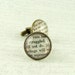 SALE - Jane Austen Cufflinks - Pride and Prejudice - Book Jewelry - How Ardently I Admire and Love You