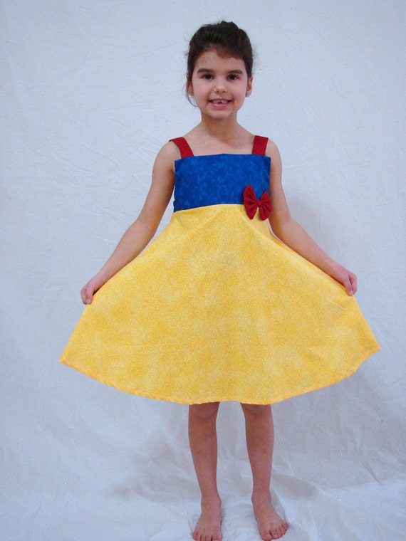 Items similar to custom boutique sundress made with Disney princess ...