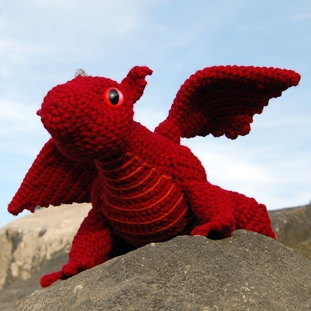 Pattern Baby Dragon Amigurumi PDF