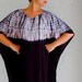 Freedom Poncho in Black and White