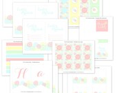 Easter Party Printable Flower Garden Theme by The TomKat Studio Il_170x135
