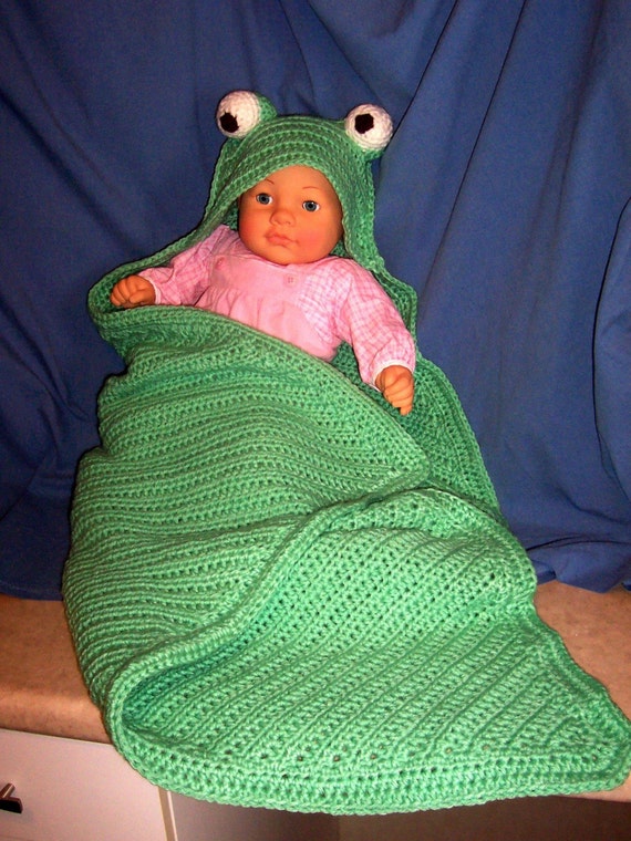 frog plush blanket