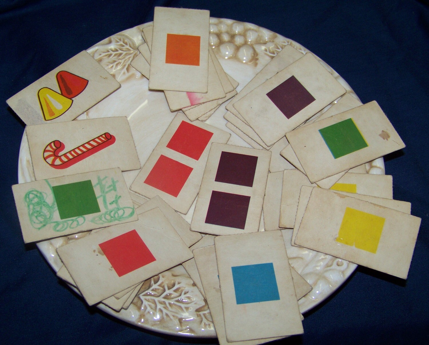 Vintage CANDYLAND Color Squares Game Cards FREE SHIPPING