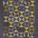 Gray Citron Hourglass Baby Quilt - READY TO SHIP