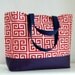 Towers Red XL Extra Large BIG Tote Bag / Beach Bag