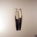 Long Cruelty free feather earrings