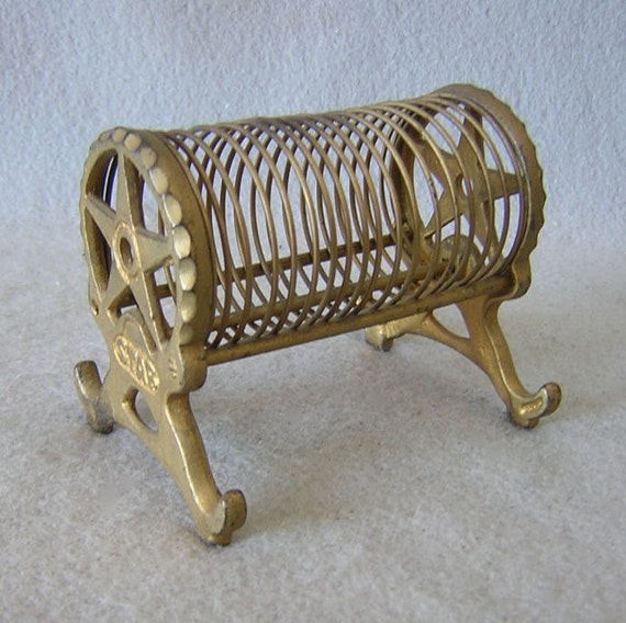 Antique Star Spiral Letter Holder