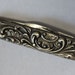 Antique Victorian Sterling Silver Pocketknife with Repousse Handles