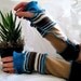Arm Warmers Repurposed Recycled Upcycled Sweater Fingerless Gloves