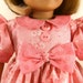 American Girl Doll Clothes 18 Inch Dolls Pink Forest Icons Short Sleeved Dress