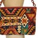 1960s Carpet Bag / Navajo Chenille Purse / large tote