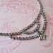 SALE Vintage Kramer Signed Clear Rhinestone Choker Necklace