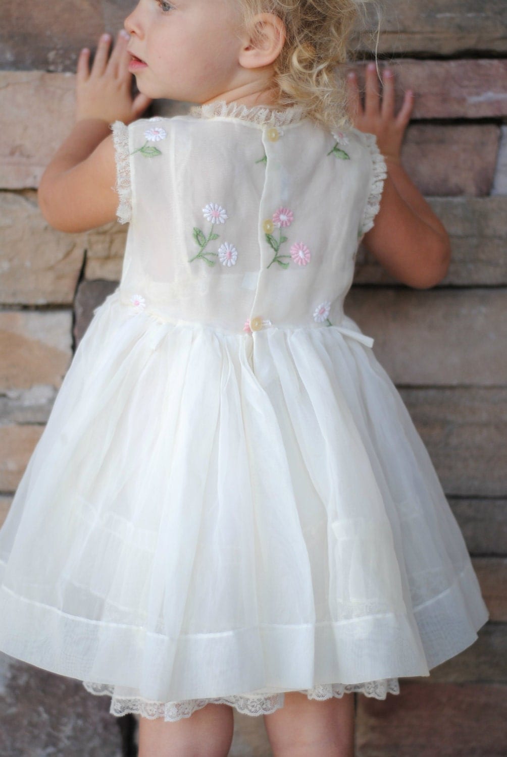 1950s Little Girl Dress