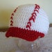 Crochet Baseball Hat 3-6 Months