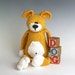 D is for Dog - PDF Knitting Pattern