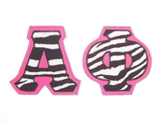 Greek Double Applique Machine Embroidery Alphabet 3 by tmmdesigns