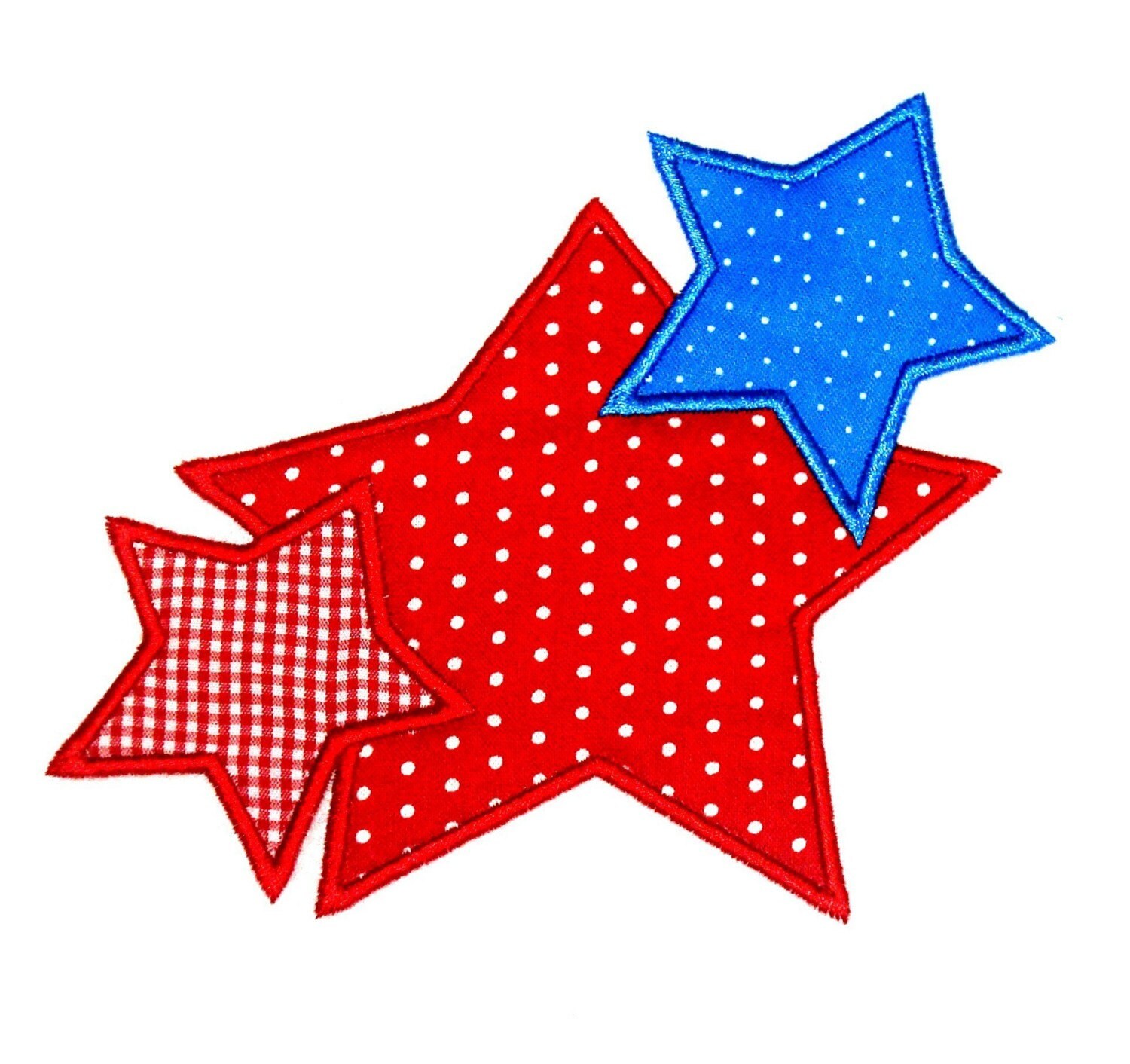 Star Trio Applique Embroidery Star Trio Applique Embroidery