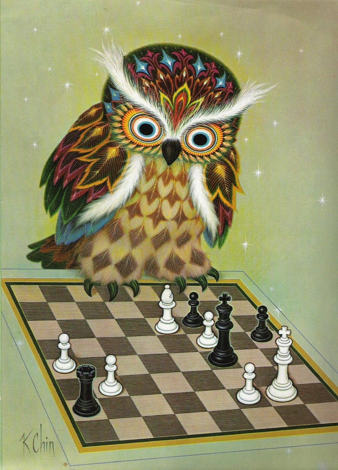 Совенок шахматист