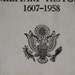 Vintage 50s army issue American Military History 1607-1958 maps illustrated book