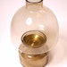 Dansk Designs Glass Hurricane Lamp Design by Gunnar Cyren