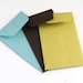 Pick Your Own Mini Envelopes . 30 Open End Baby Envelopes (2.25 x 3.5) . Choice of 27 Colors