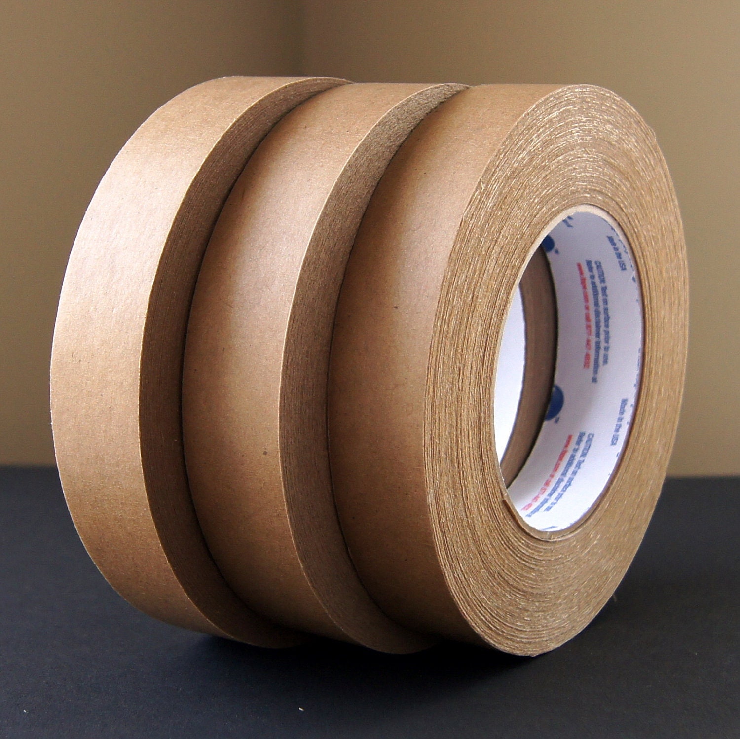 Kraft Paper Tape 1 Roll . 1 wide x 60 yards 180 feet