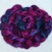 WENSLEYDALE Hand Painted roving top spinning felting fibre 100g