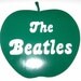 The Beatles Apple Logo Rub-On Vinyl Decal Sticker John Lennon