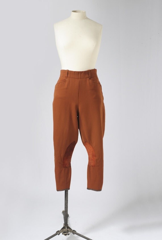 1940's Riding Breeches Vintage Jodhpurs by missfarfalla on Etsy