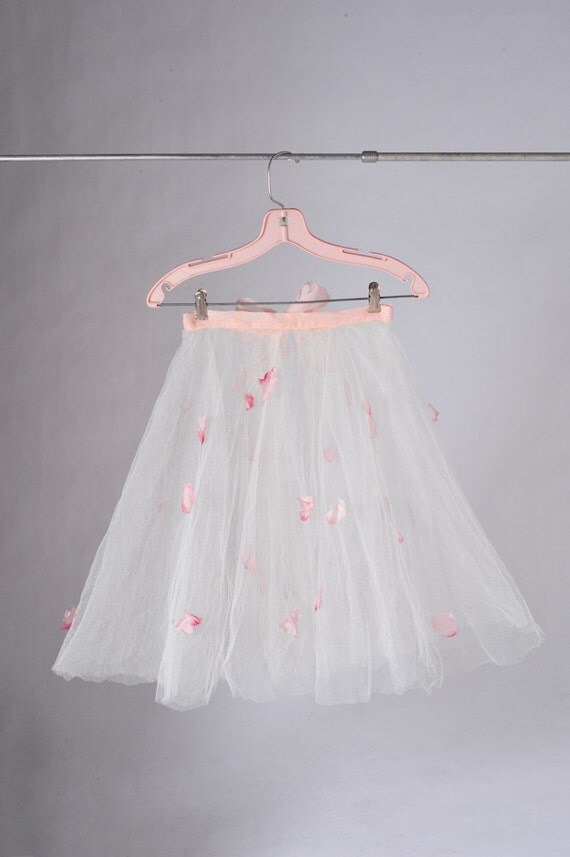 1950's Rose Petal Dance Skirt Costume The Rose Fairy