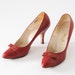 Roman Holiday 1950s Red High Heels