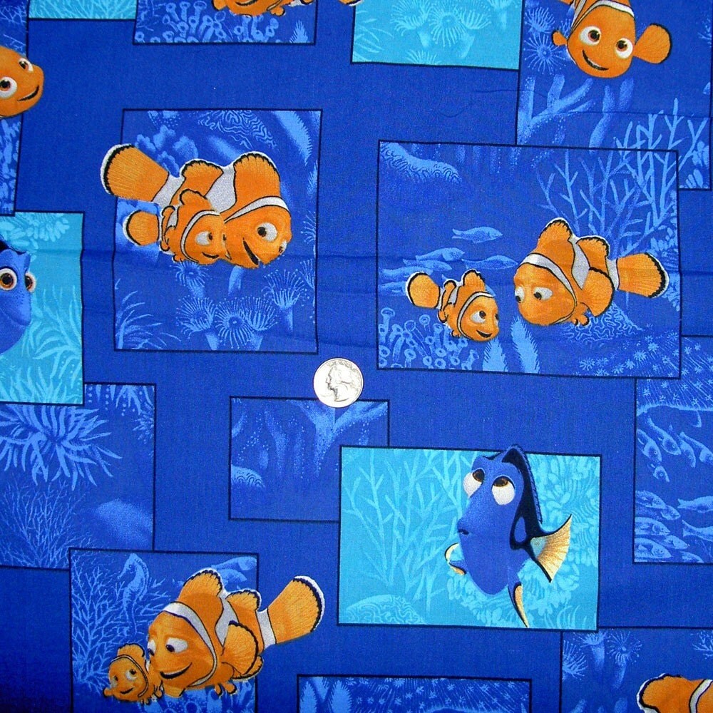 Finding Nemo Fabric